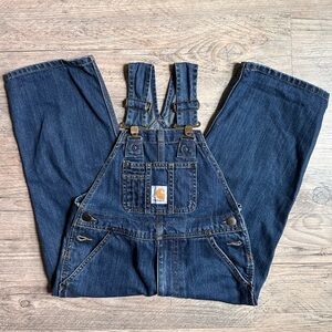 Kids Carhartt Denim Overalls